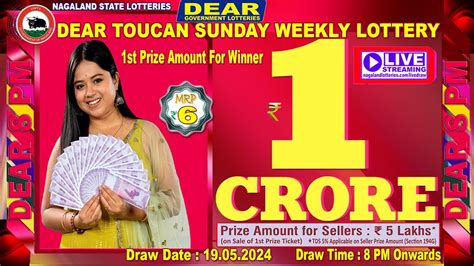 dear sunday weekly lottery 8pm|LIVE Updates .